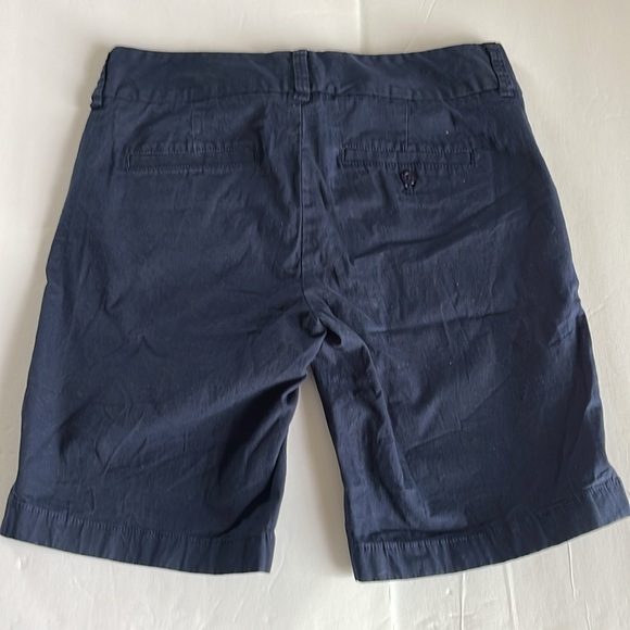 J Crew - Frankie Navy Blue Shorts - size 0 - Picture 2 of 5